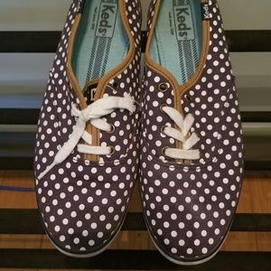 Cute polka dot keds